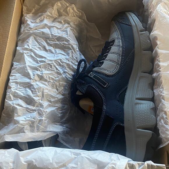 Skechers Men's Blue and Gray Slip-Ins Sneakers - Picture 11 of 11